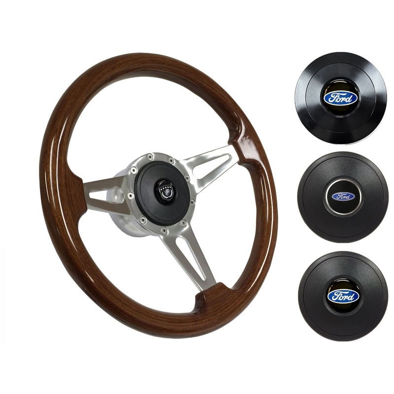 1970-79 Ford Ranchero Steering Wheel Kit | Mahogany Wood | ST3078