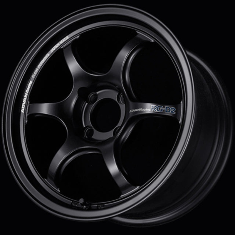 Advan RG-D2 Wheel – 16×7.0 +48 | 4×100 | Semi Gloss Black