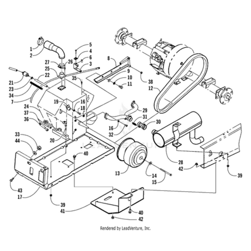 Cable Bracket by Arctic Cat