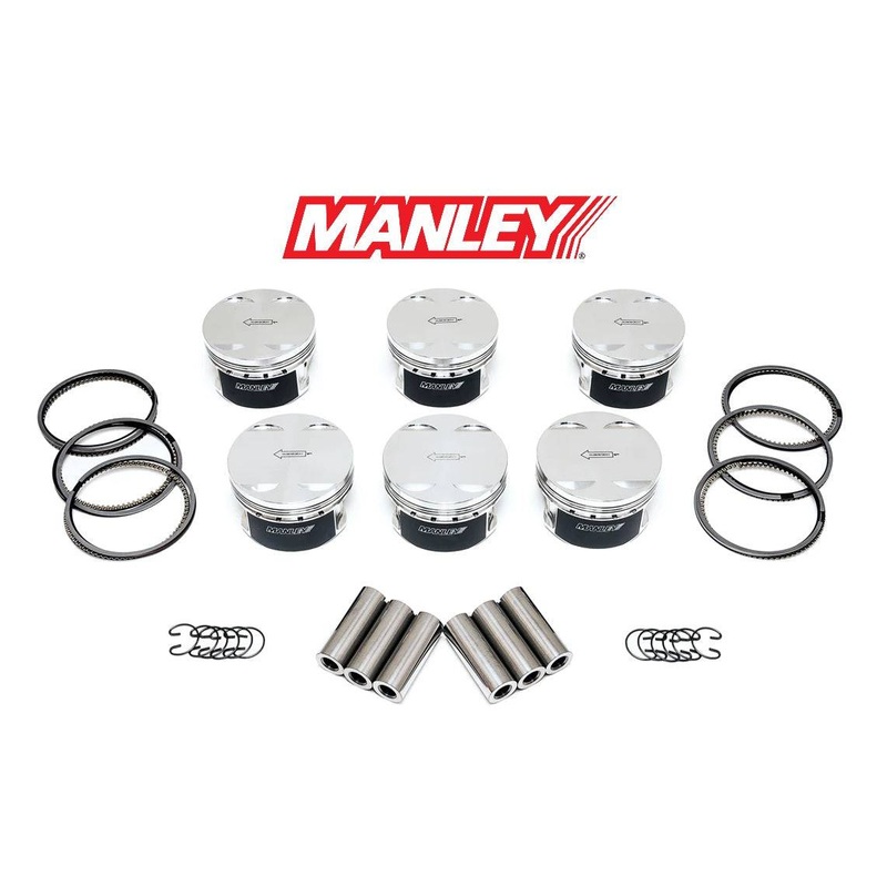 Manley Extreme Duty Forged 94mm Stroker Pistons Toyota Supra MK4 2JZGTE 2JZ-GTE 86.5mm +0.5mm 9.0:1