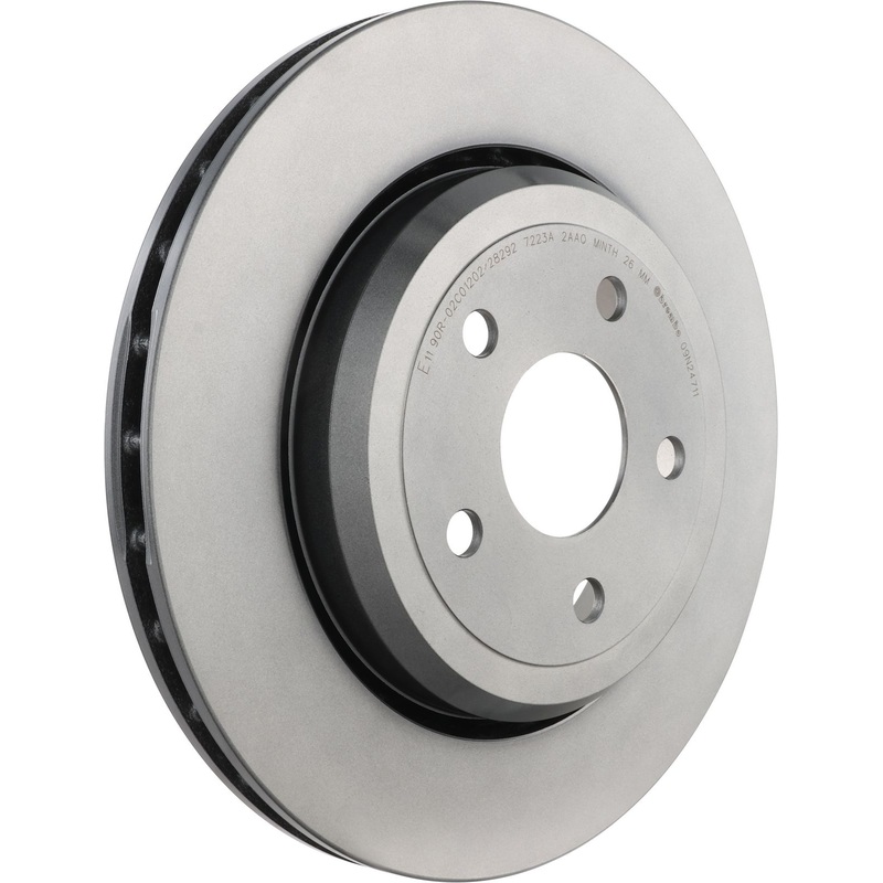 PRIME UV Coated Rear Disc Brake Rotor – 09.N247.11