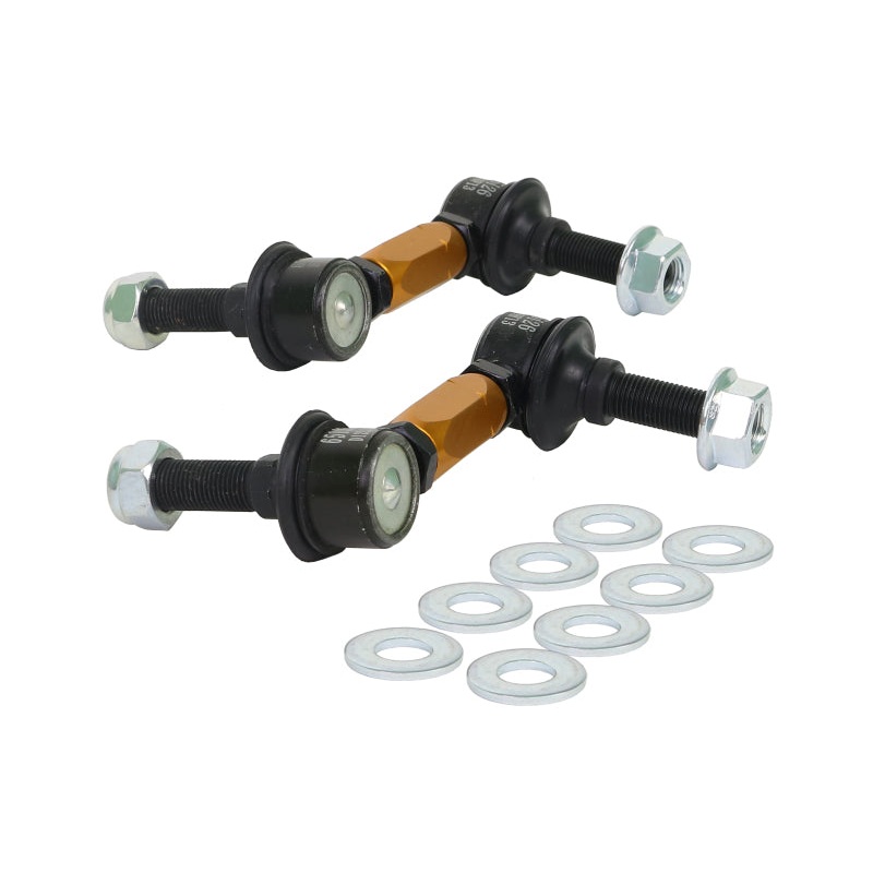 Whiteline 03+ Nissan 350z Z33 / 07-08 Infiniti G35 (Exc AWD) Fr Swaybar-Link Assy HD Adj Steel Ball