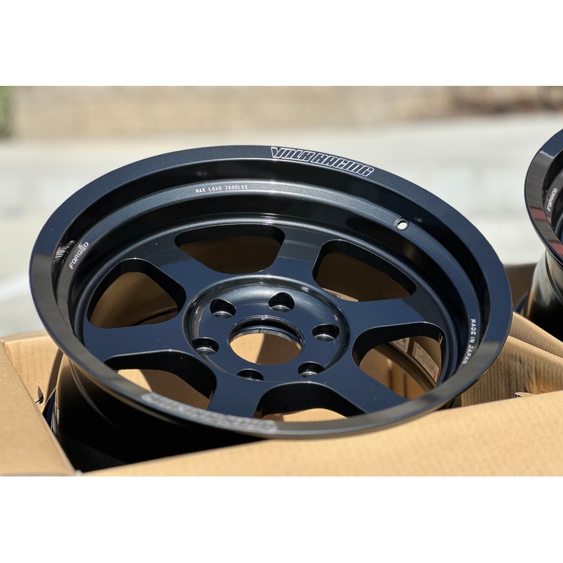Volk Racing TE37XT M-Spec 18×9 -1 6×135 Diamond Black (SET)