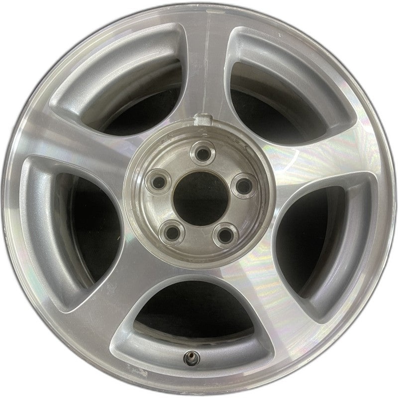 16″ MUSTANG 00 16×7.5 bright finish exposed lugs Original OEM Wheel Rim