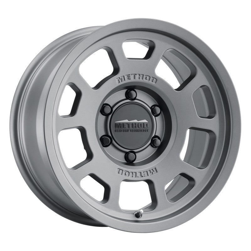 Method MR705 17×8.5 +20mm Offset 6×120 67mm CB Titanium Wheel