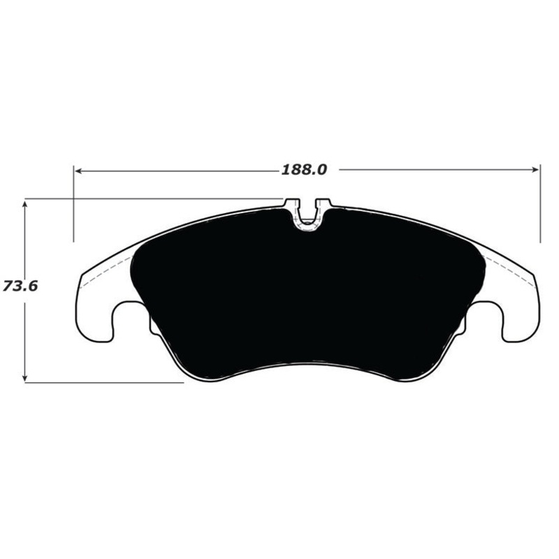 Porterfield Brake Pads for 2018 AUDI Q5 Hybrid TRW Girling