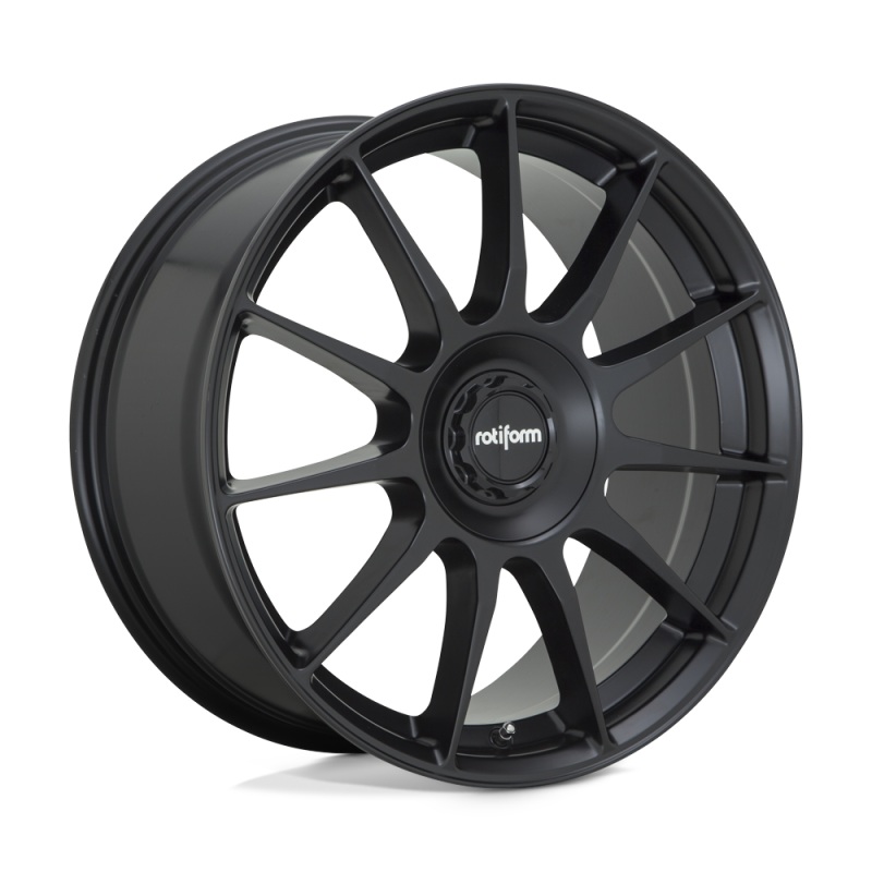 Rotiform R168 DTM Wheel 19×8.5 5×112/5×120 35 Offset Concial Seats – Satin Black