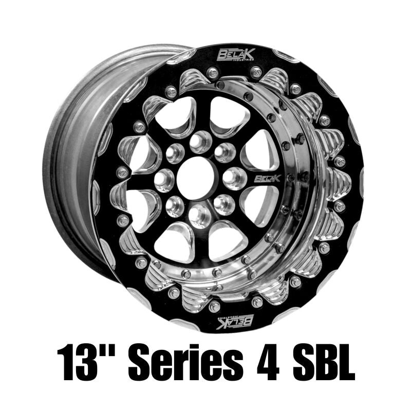 Belak 13×11/5in BS/5×114.3 BP/High Pad Series 4 Wheel – Double Beadlock Billet | Small Brake Kit Req