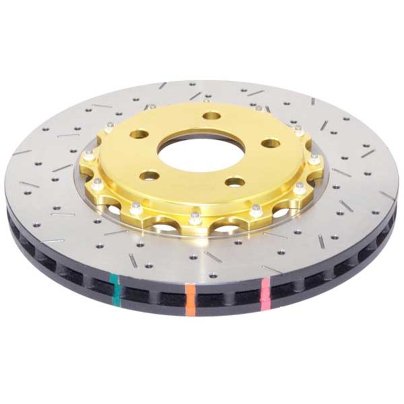 DBA 5000 Series XS Drilled & Slotted Brake Rotor – Each – Front