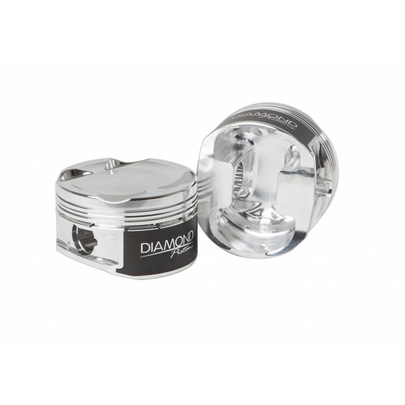 Diamond Racing Forged Pistons Set HD Pin Mitsubishi Evo 4 5 6 7 8 9 4G63T 85mm STD -8.0cc 9.5:1