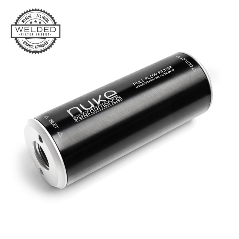 Nuke Performance Fuel Filter Slim 10 micron AN-10 – Cellulose filter element