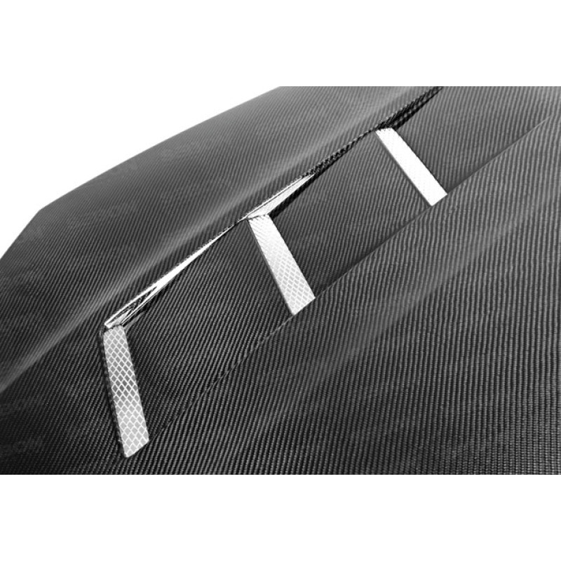 SEIBON TS-Style Carbon Fiber Hood – 12-13 Hyundai Genesis