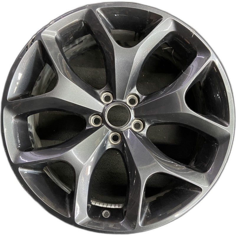 20″ CHALLENGER 18 20×8 aluminum 5 spoke Y spoke granite crystal Original OEM Wheel Rim