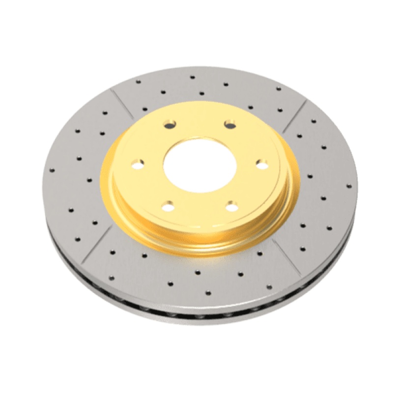 DBA 06-10 Jeep Grand Cherokee SRT8 Rear Street Drilled & Slotted Rotor