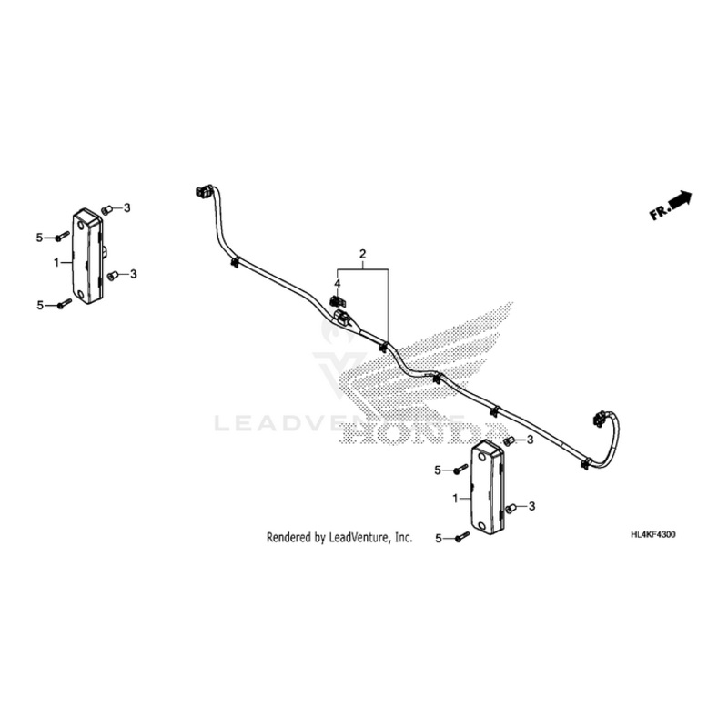Sub-Wire, Taillight & Stop by Honda