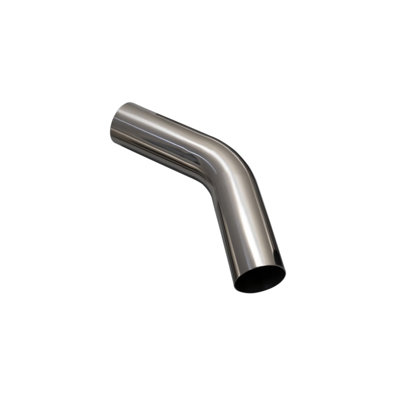 Xforce Mandrel Bend 304SS Polished 3.5″ 1.5D 6″ Leg (MS350-45)