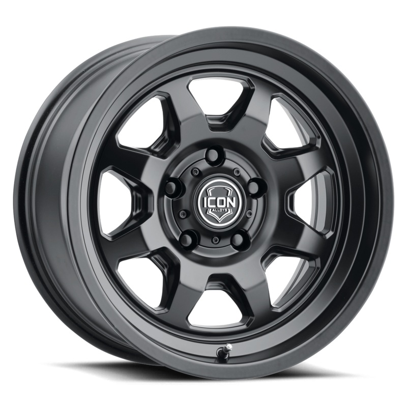 ICON Alloys Nuevo 17″ 5×127 Satin Black