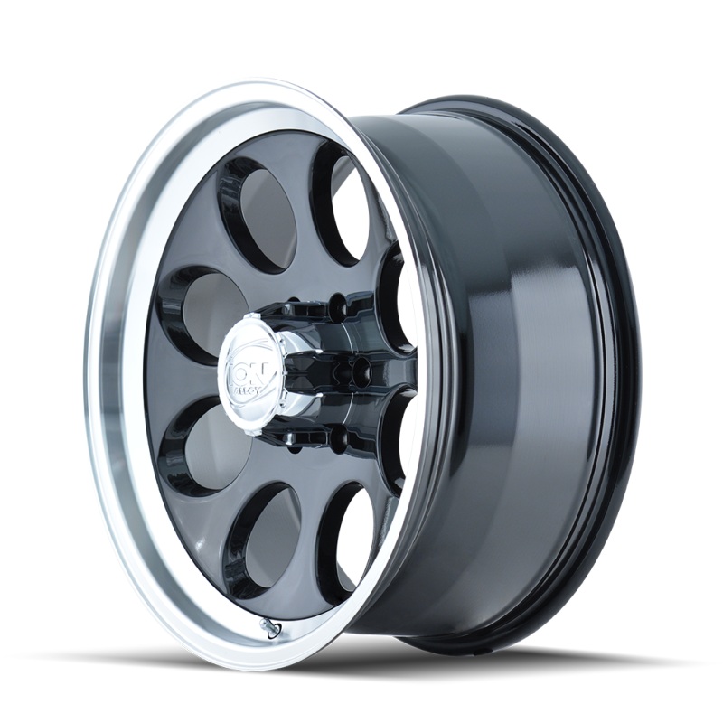ION Type 171 15×10 / 6×139.7 BP / -38mm Offset / 106mm Hub Black/Machined Wheel