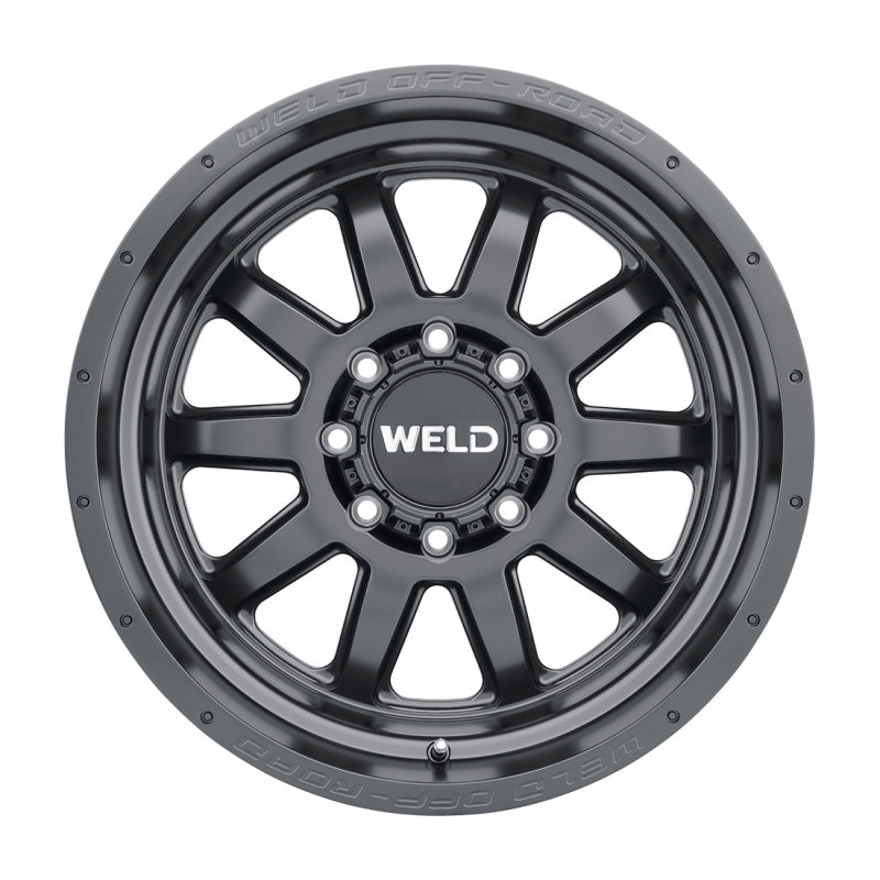 Weld Off-Road 20×9 8×170 ET00 5.00BS 125.1 Hub Bore Satin Black Stealth 101 Wheel