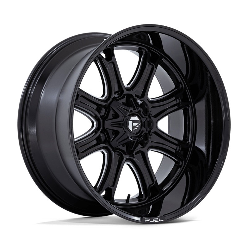 Fuel Wheels Darkstar 22″ 8×170 Gloss Black Milled