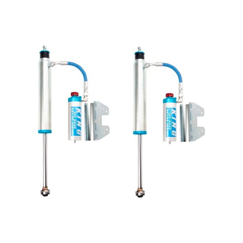 King Shocks 2007+ Toyota Tundra Rear 2.5 Dia Remote Reservoir Shock w/Adjuster (Pair)