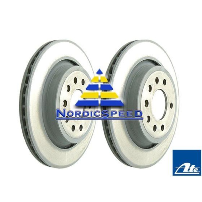 Rear Brake Rotors Ventilated Genuine SAAB 16″ (292mm) XWD OEM SAAB