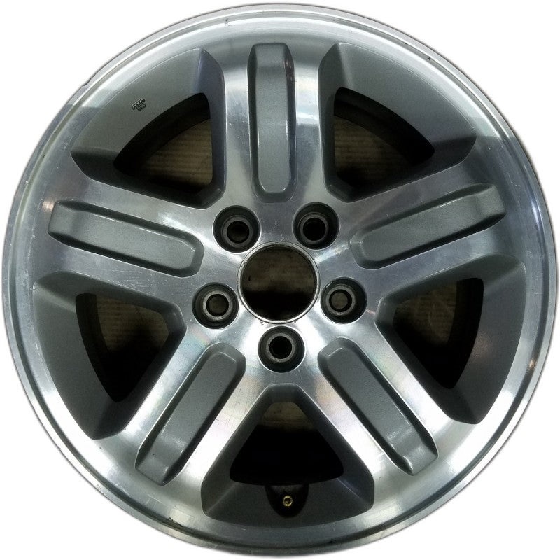 16″ PILOT 05 16×6.5 alloy 5 spoke machined finish Canada built Original OEM Wheel Rim