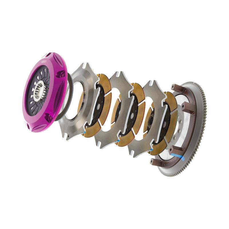 Exedy 2008-2015 Mitsubishi Lancer Evolution GSR L4 Hyper Triple Cerametallic Clutch Rigid Disc