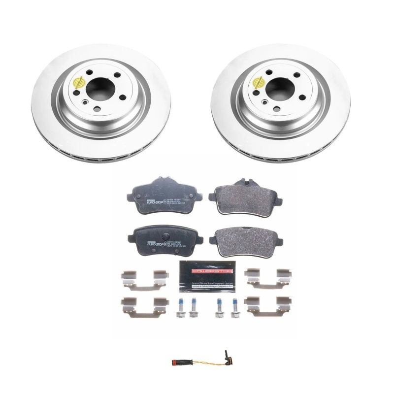 PowerStop Power Stop 2016 Mercedes-Benz GLE300d Rear Euro-Stop Brake Kit