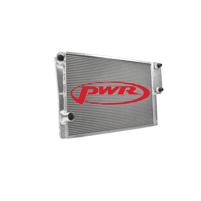 PWR – Radiator Universal C&R Performance (Ford Style)Heat Exchanger Closed 30”x19” 1-3/4”High Outlet