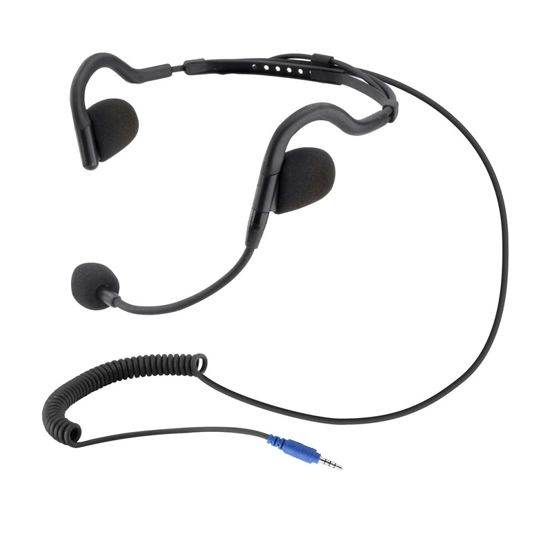 Ultralight H10-Sport Headset For Rugged Super Sport Cables by Rugged Radios