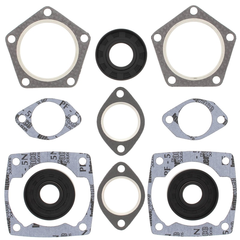 Vertex 711052 Pistons 72-74 KEC 400 FC/2 Complete Gasket Kit w/ Seals