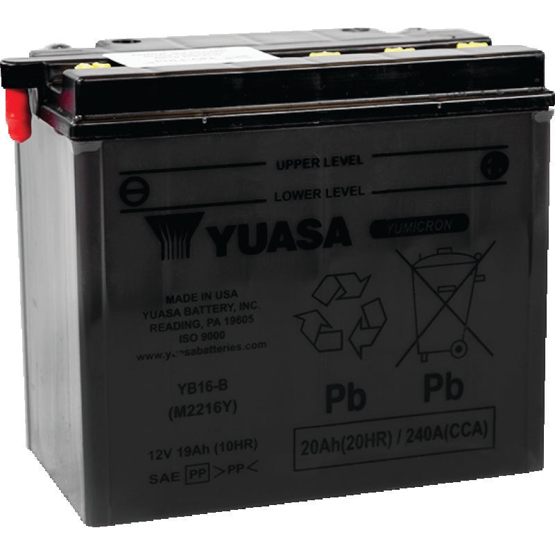 Yuasa YB16-B Yumicron 12-Volt Battery
