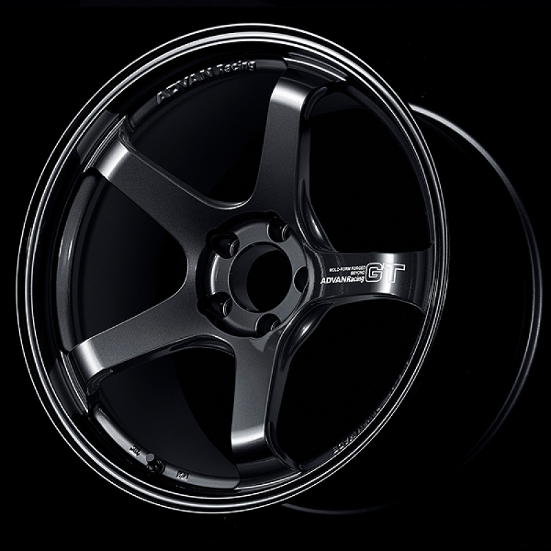 Advan GT Beyond 19×9.5 +29 5-114.3 Racing Titanium Black Wheel