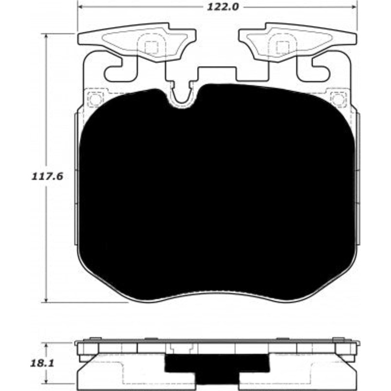 Porterfield Brake Pads for 2017 BMW 740i – M Sport Brakes