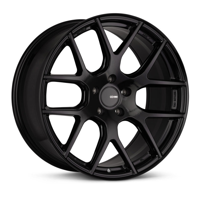 Enkei XM-6 18×8 5×112 45mm Offset 72.6mm Bore Gloss Black Wheel