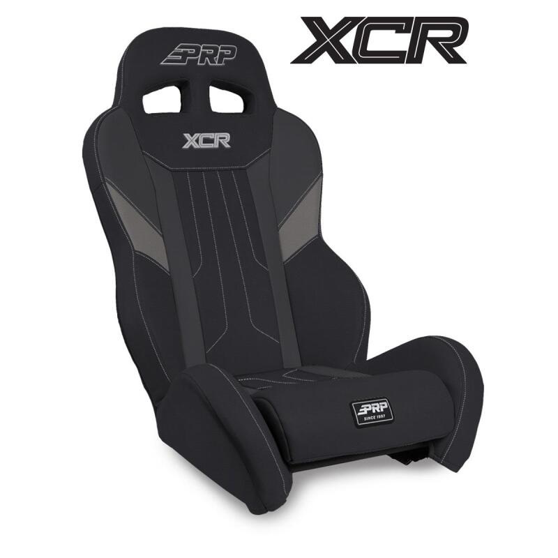 PRP XCR Polaris RZR UTV Suspension Seat – Black/Gray