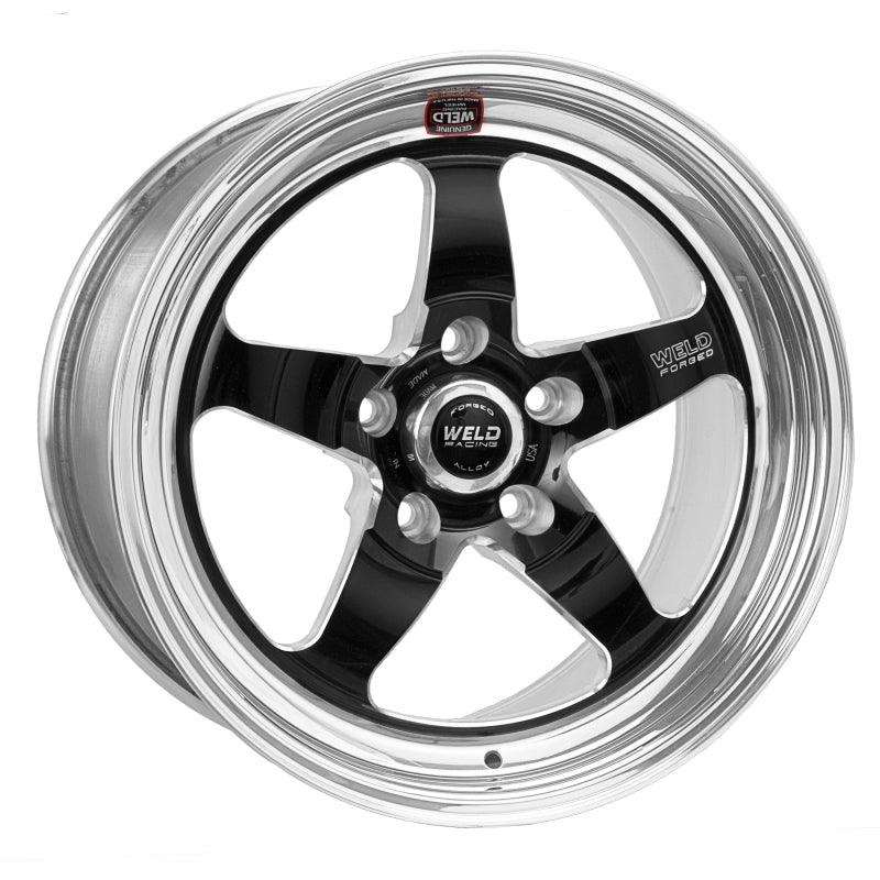 Weld – S71 17×10 / 5x120mm BP / 7.2in. BS Black Wheel (High Pad) – Non-Beadlock