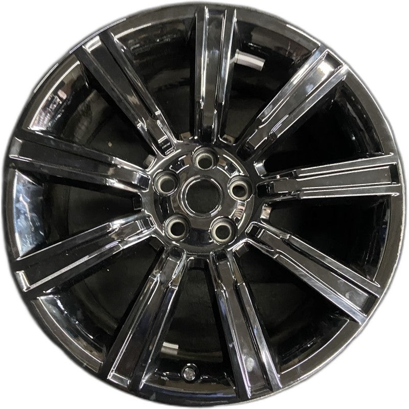 21″ RANGE ROVER 17 alloy 21×9.5 9 spoke gloss black Original OEM Wheel Rim