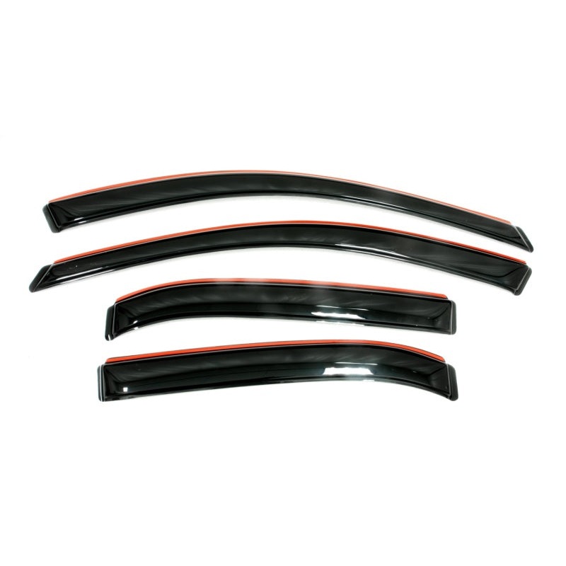 AVS 14-18 Jeep Cherokee Ventvisor In-Channel Front & Rear Window Deflectors 4pc – Smoke