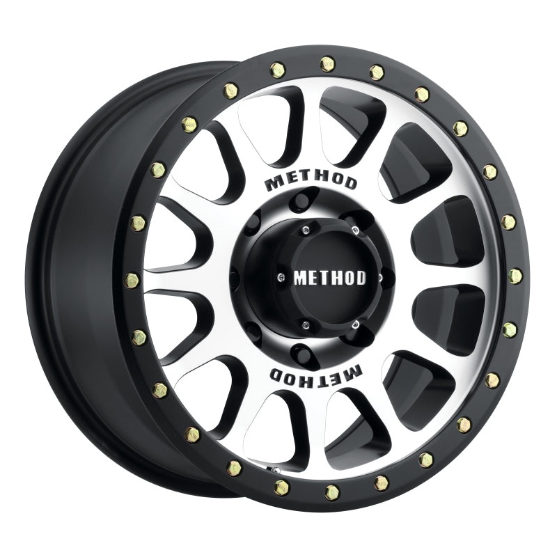 Method MR305 NV 17×8.5 0mm Offset 8×170 130.81mm CB Machined/Black Street Loc Wheel