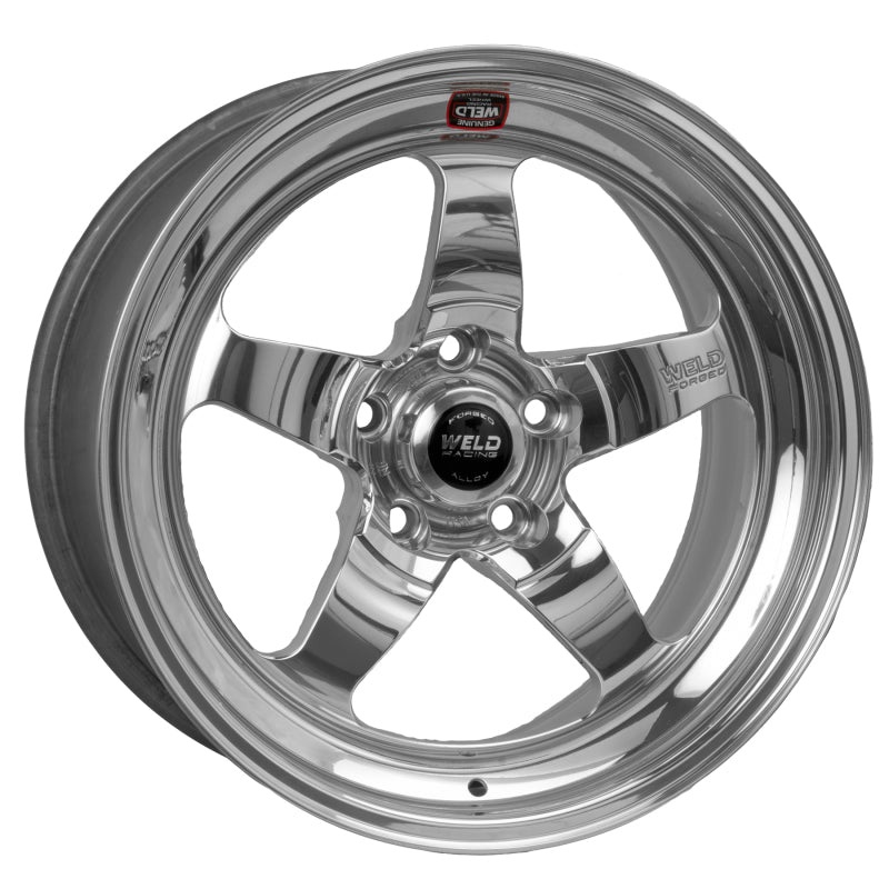 Weld S71 17×4.5 / 5×4.5 BP / 1.7in. BS Polished Wheel (Medium Pad) – Non-Beadlock