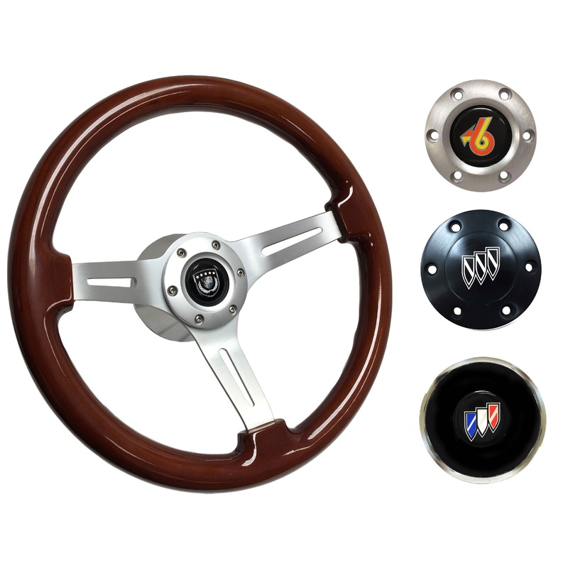 1969-89 Buick Steering Wheel Kit | Mahogany Wood | ST3027S