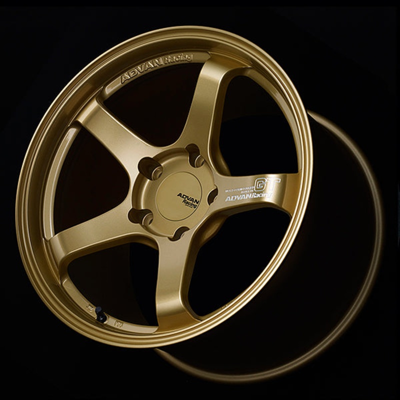 Advan GT Wheel for Porsche – 18×10.0 +60 | 5×130 | Racing Gold Metallic