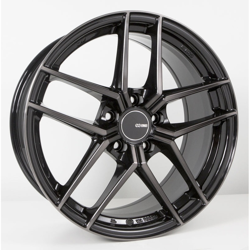 Enkei TY5 18×9.5 5×114.3 35mm Offset 72.6mm Bore Pearl Black Wheel