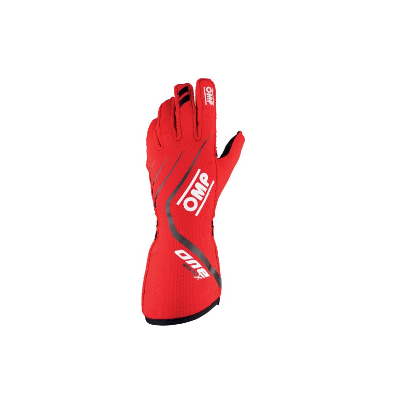 OMP One Evo X Gloves Red – Size XL | Fia 8856-2018