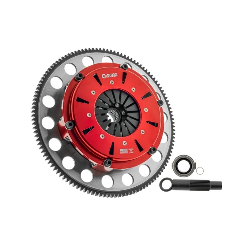 Action Clutch 94-01 Acura Integra 1.8L (B18) 7.25in Triple Disc Race Clutch Kit w/Chromoly FW