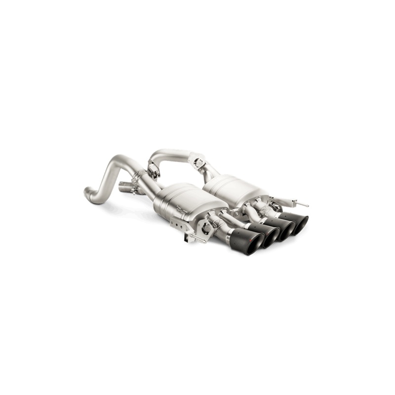 Akrapovic 14-17 Chevrolet Corvette Stingray (C7) Slip-On Line (Titanium) w/ Carbon Tips