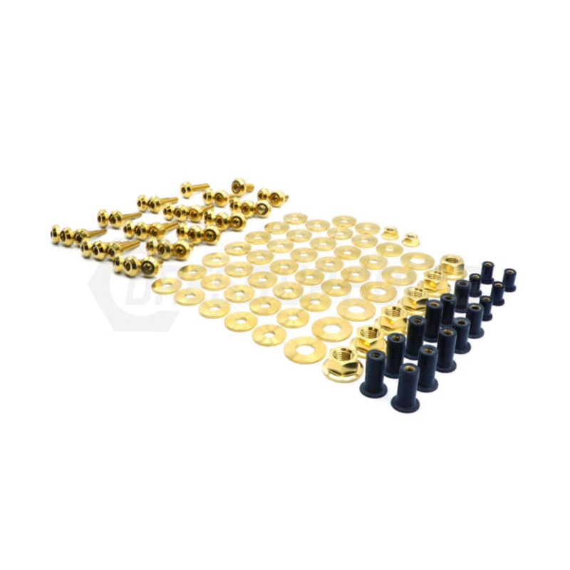 Dress Up Bolts 16-21 Civic Si Stage 3 Titanium Hardware Engine Bay Kit | Purple | HON-058-Ti-PRP