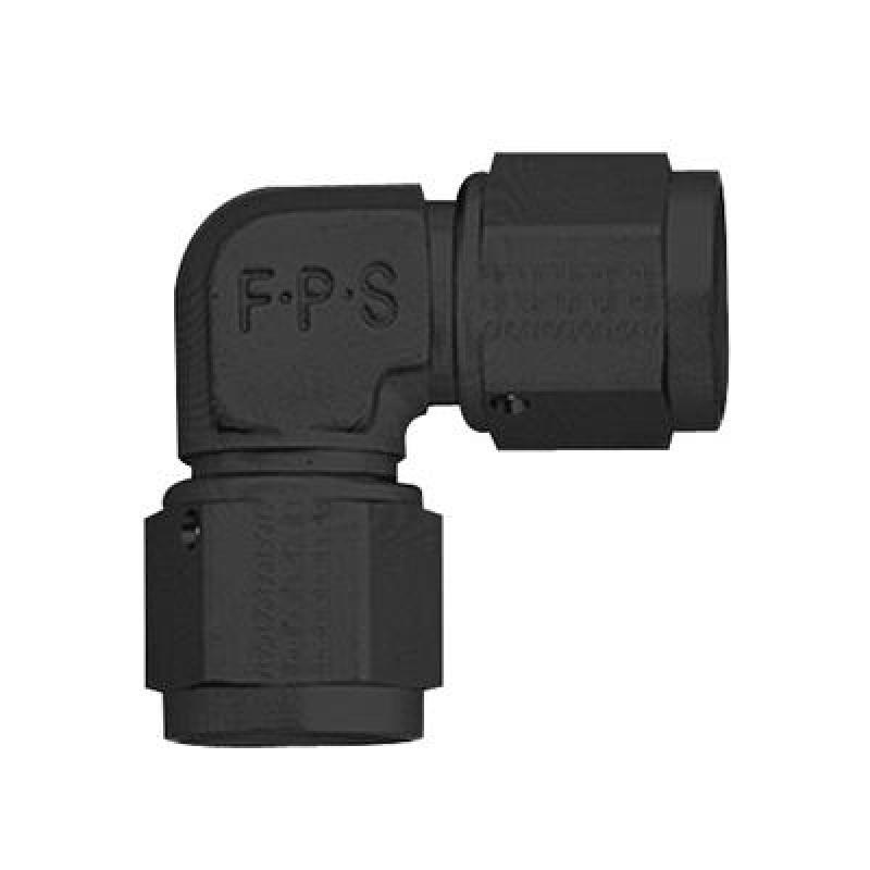 Fragola -10AN Female Coupler Tube Style – Black